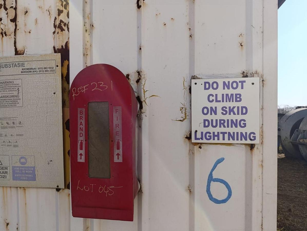 Used MOBILE ELECTRICAL SUBSTATION ON SKID - USED CONDITION