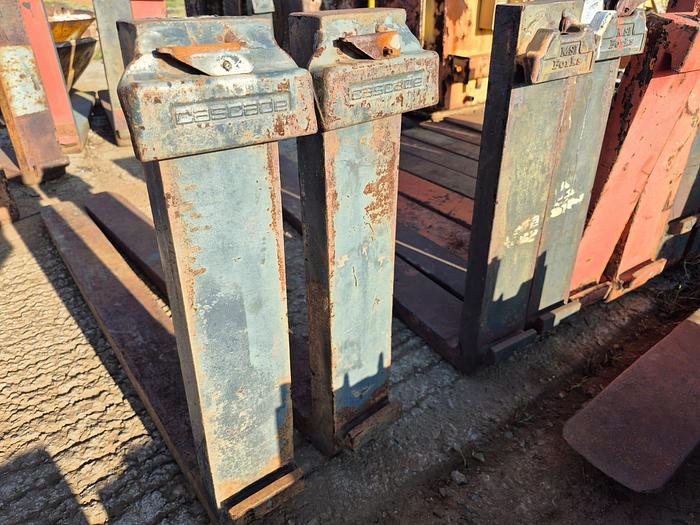 Used FORK LIFT FORKS (1.1m x 100mm x 500mm)