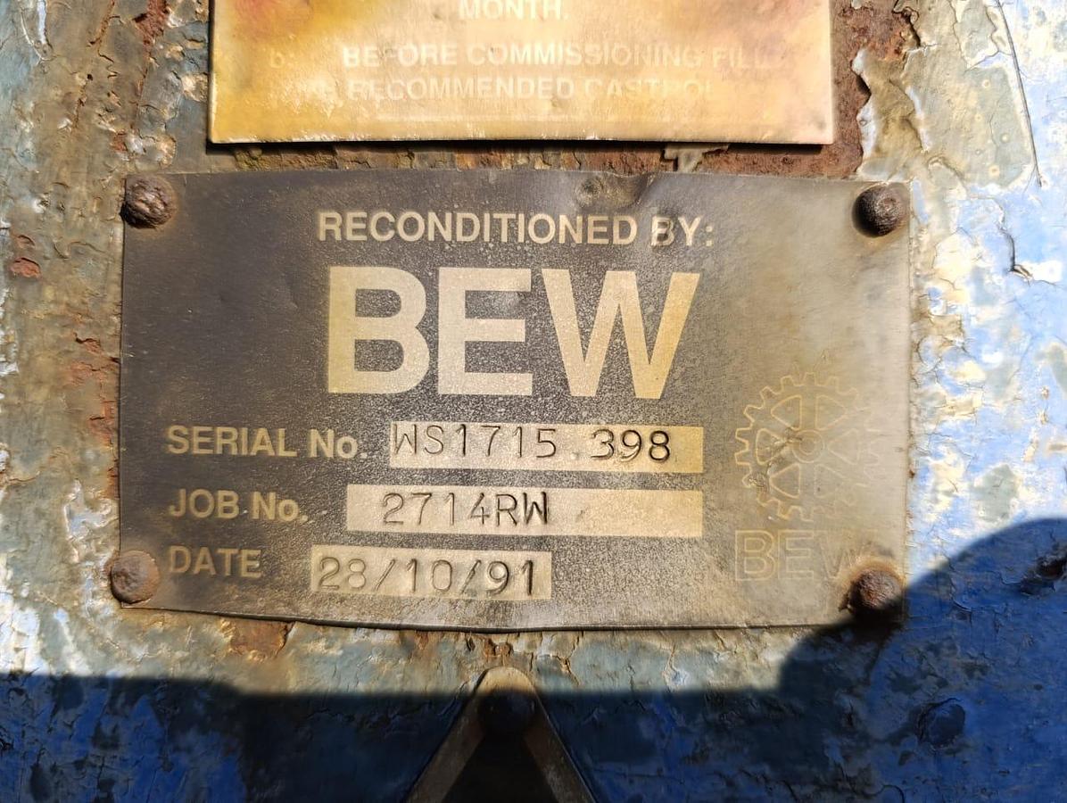Used BEWGEAR GEARBOX