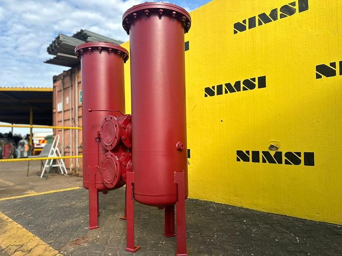 Used HYDRAULIC INLINE DUPLEX OIL FILTERS