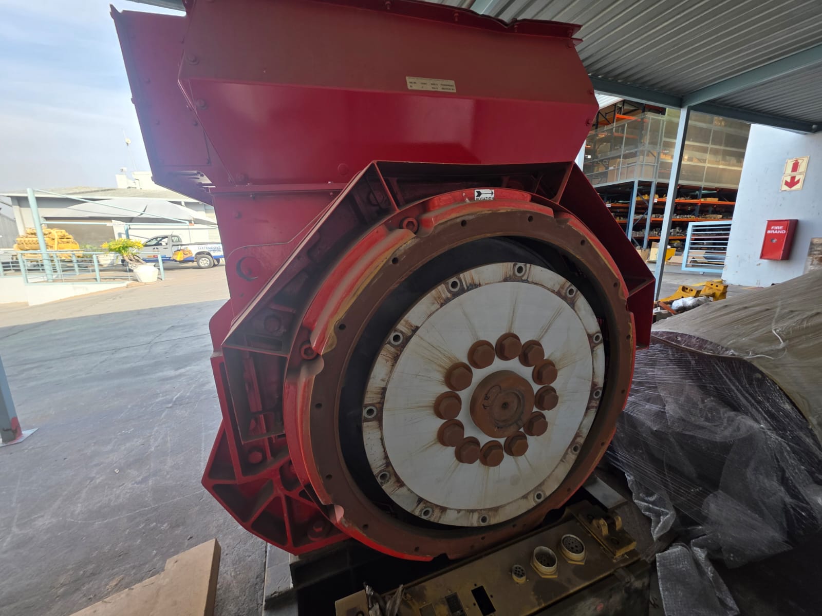 Used LV 804 S STAMFORD PERMANENT MAGNET GENERATOR