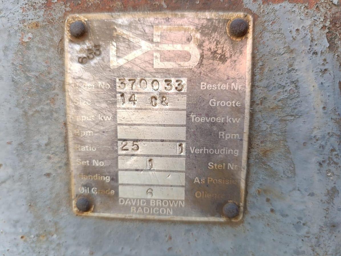 Used RADICON GEARBOX
