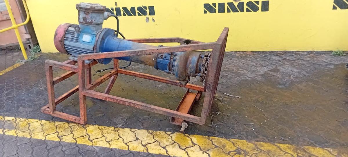 Used 7.5 KW SPINDAL PUMP WITH MOTOR (USED)