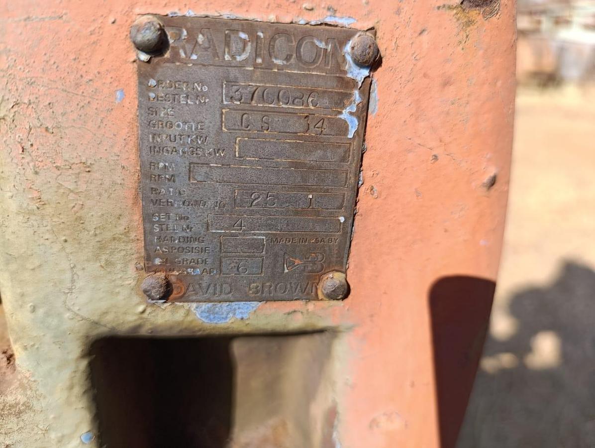 Used RADICON GEARBOX