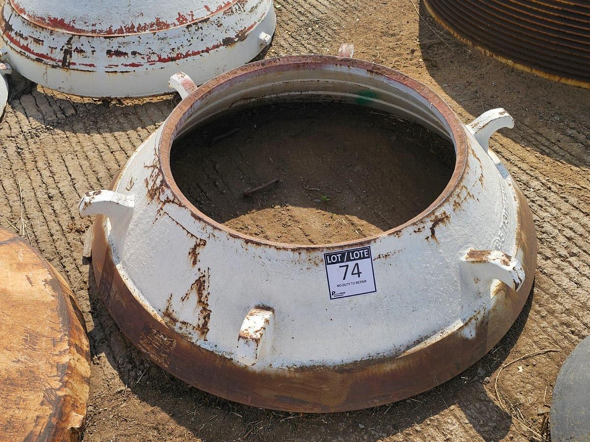 Used CONE CRUSHER MANTLE