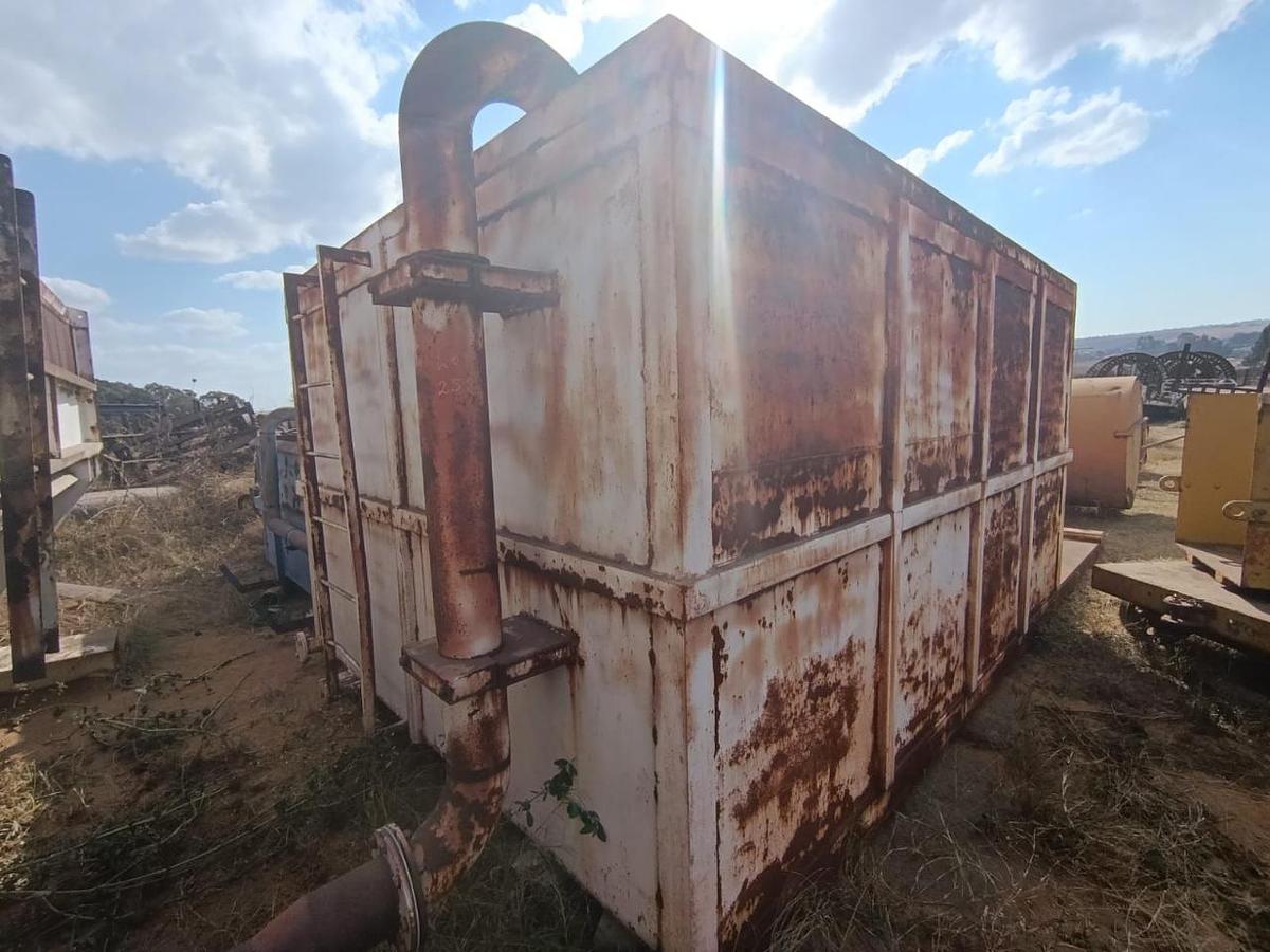 Used TANK WITH 75 KW ELECTRIC MOTOR AND PUMP - USED CONDITION