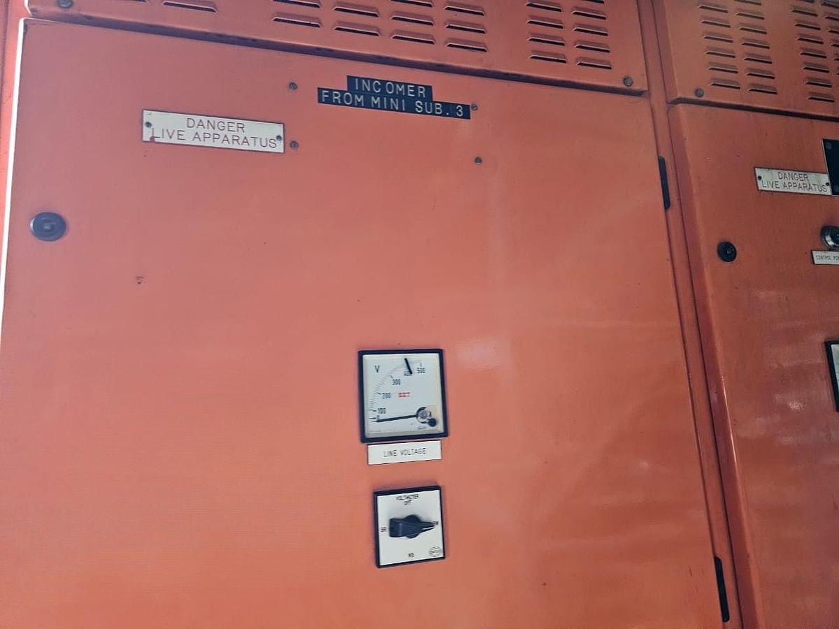 Used BROWN BOVERI ELECTRICAL DISTRIBUTION BOARD / INDEPENDENT SWITCHBOARD