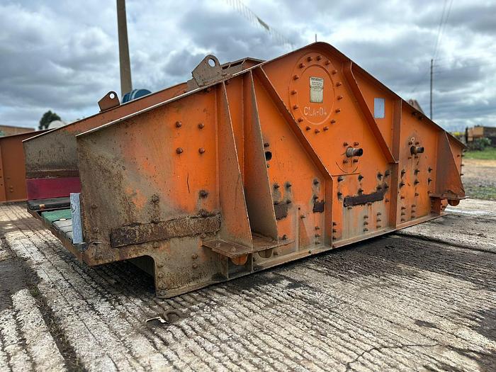 Used VIBRAMECH 5X15 SINGLE DECK VIBRATING SCREEN