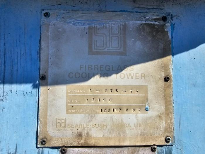 Used FIBERGLASS COOLING TOWER (NOT TESTED)