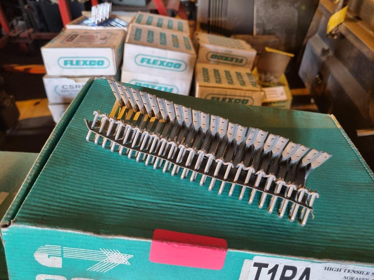 Used TITAN CONVEYOR BELT SPLICING CLIPS (ORIGINAL CONDITION)