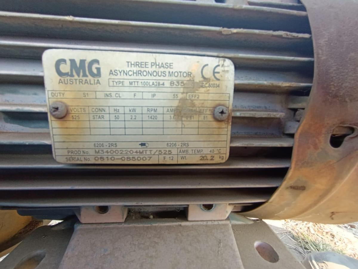 Used SINGLE DRUM WINCH WITH 2.2KW  MOTOR