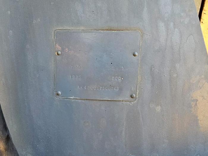 Used BACKHOE TLB 4X4 MASSEY FERGUSON 750