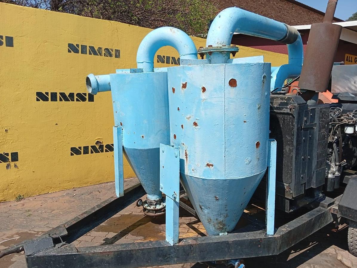 Used DIESEL MOBILE VACUUM UNIT WITH START & GO BOX WITH 6 CYLINDER PERKINS ENGINE 1832/1500
