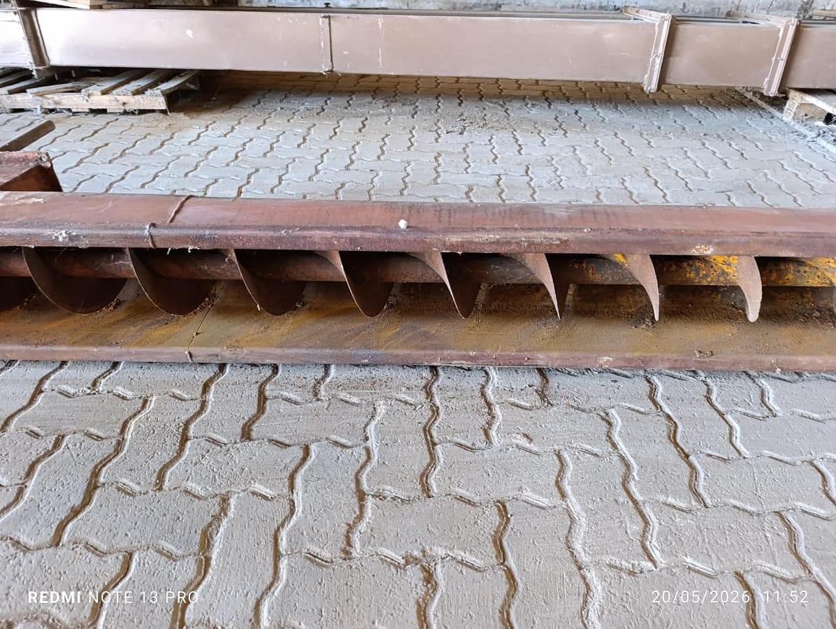 Used SCREW CLASSIFER CONVEYOR & ELECTRIC MOTOR (BUCKET ELEVATOR BELOW IS NOT INCLUDED)