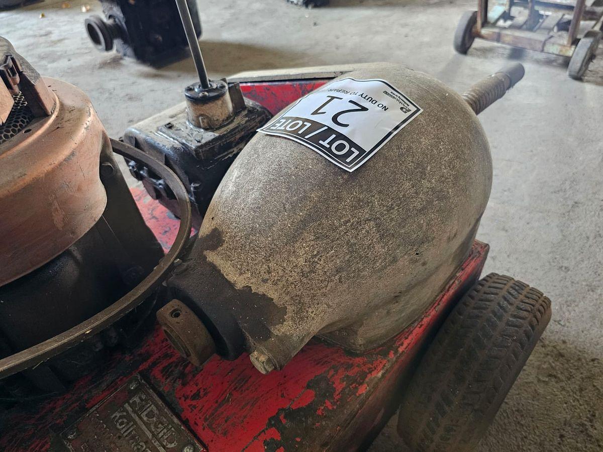 Used RIDGID DRAIN CLEANER MACHINE