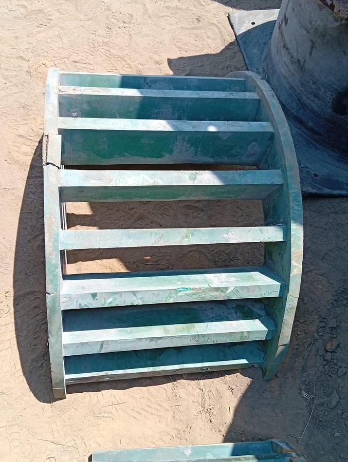 Used LINED STEEL STATOR DIFFUSER SEGMENT