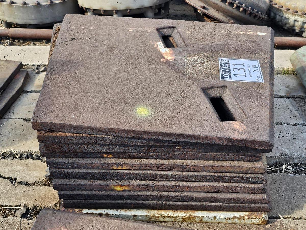 Used 10 X CRUSHER LINERS