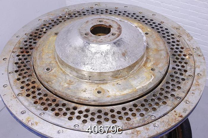 Used Beloit Model 3396 Shark Pulper Drive, with Stainless Steel Extraction Plate #40679