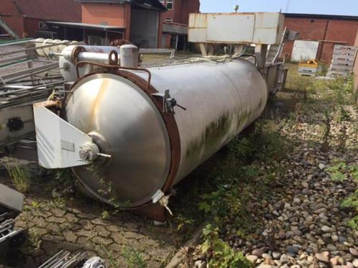 Brugt Autoclave rustfri 5 tons