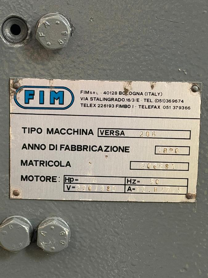 Usato 1990 SCHIAVI  VERSA 206