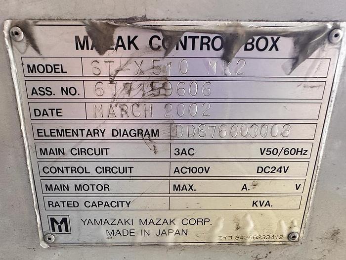 Usato Laser Mazak stx 510 4kw super turbo MK II