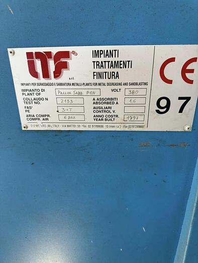 Usato Sabbiatrice LTF CE