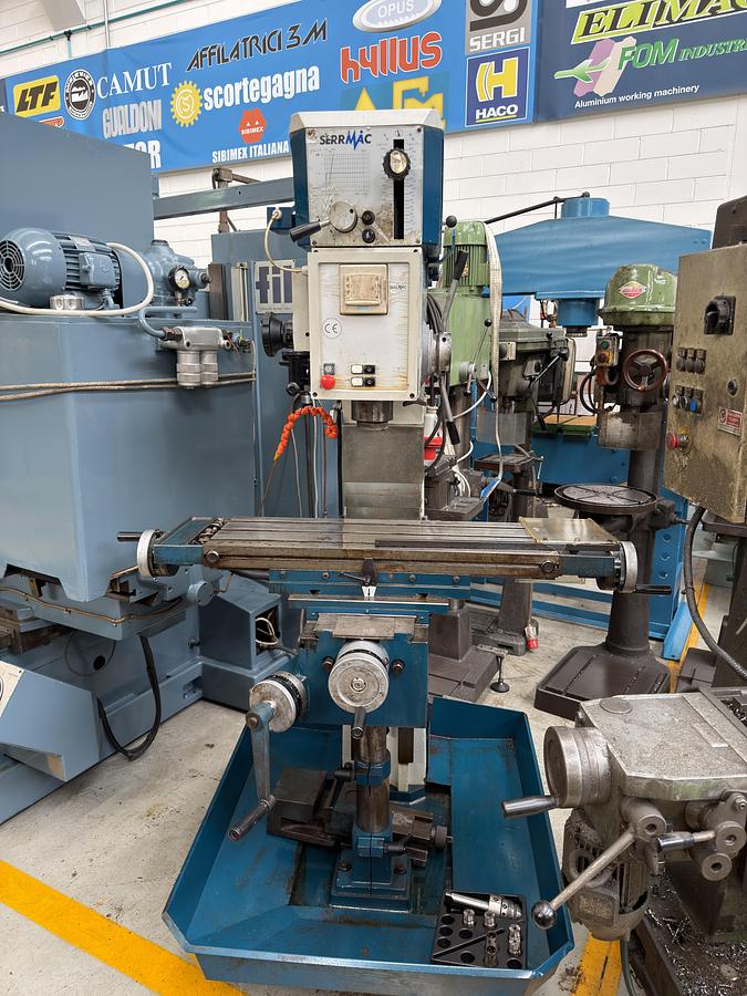 Usato TRAPANO FRESA SERMAC 40 ULTIMA SERIE CON VARIATORE IN RITARDO