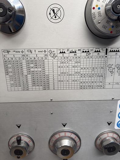 Usato TORNIO PARALLELO DI PRECISIONE ADRIA MACHINE MOD.  CS6266C DA MM. 2000 A NORME CE