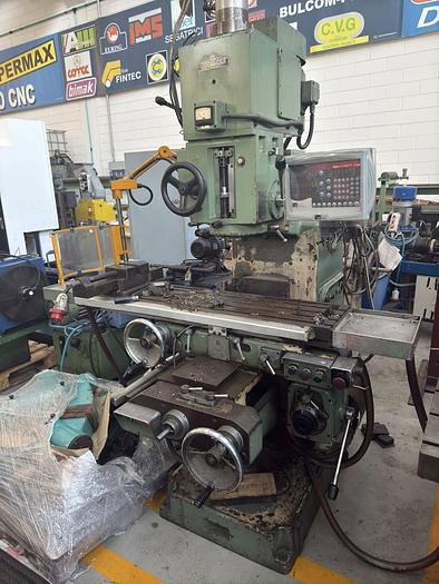 Usato Fresatrice rambaudi n.2 con morse mod. rigi e cinelli