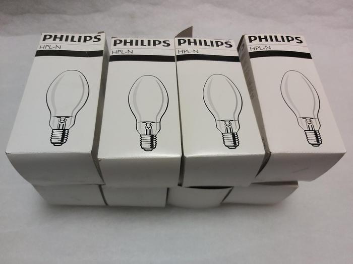 8 Stück Metalldampflampen HPL-N 125W, Philips, E27, Neu