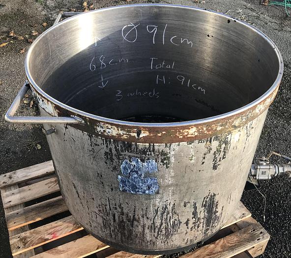 Used 2002 Stainless steel vessel ApS Small mobile vessel