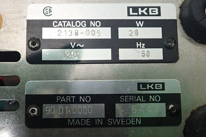 Used LKB Bromma 2138 Uvicord S UV Detector