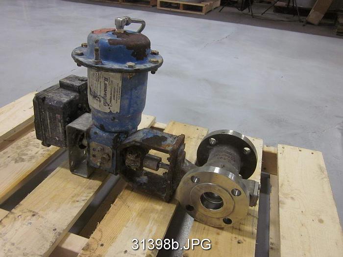 Used Neles Jamesbury 2" V-Ball Control Valve #31398