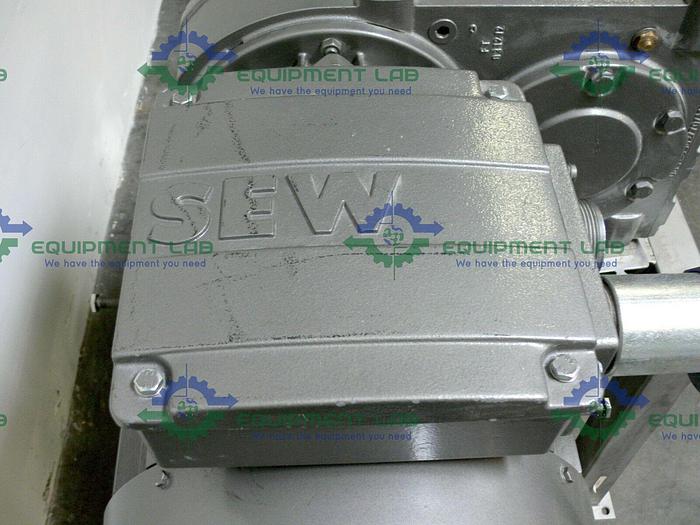 Used SEW Eurodrive Type F127DVE280S4 Industrial Gear w/ 100 HP Motor 58,000  lbs-In