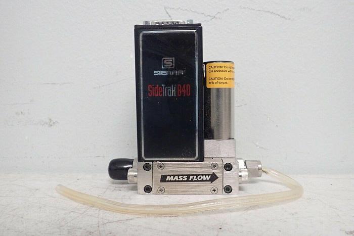 Used Sierra SideTrak 840 Model 840-2-OV1-SV1-D-V1-S1-MP Mass Flow Controller