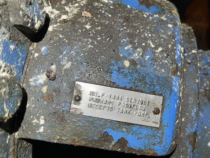 Used GOULDS 3196XLT 6 x 8 -15  CENTRIFUGAL PUMP  40HP