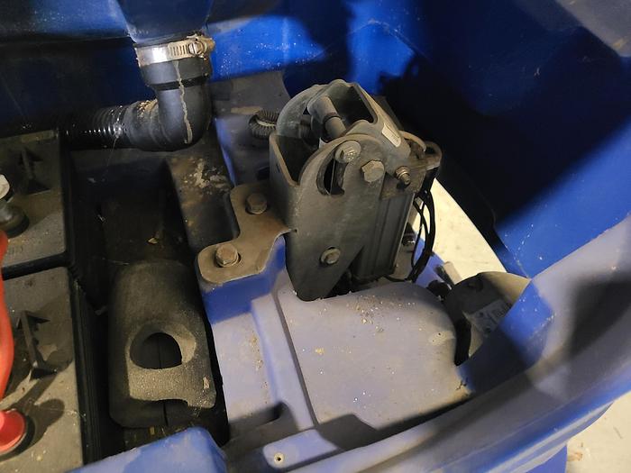 Used Clarke Focus II Floor Scrubber (B) with Built-in Charger