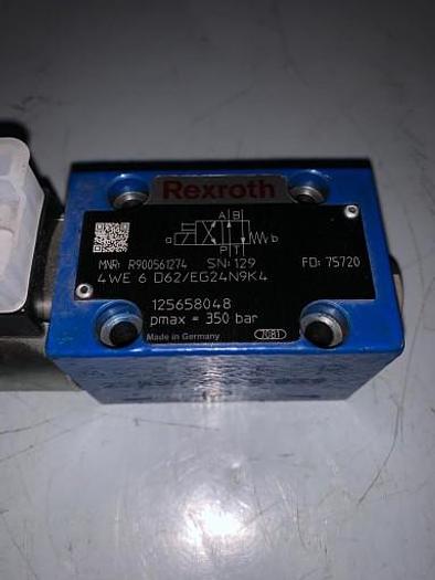 Used Bosch Rexroth Spool Valve - 4WE 6 D62 / EG24N9K4 /