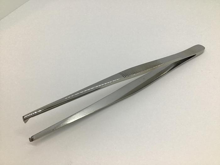 Forceps Tissue Dissecting Standard Point 1 in 2 Teeth 175mm 