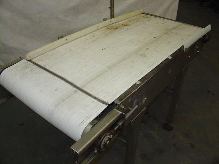 Used Stainless Steel Conveyor; 26" Wide