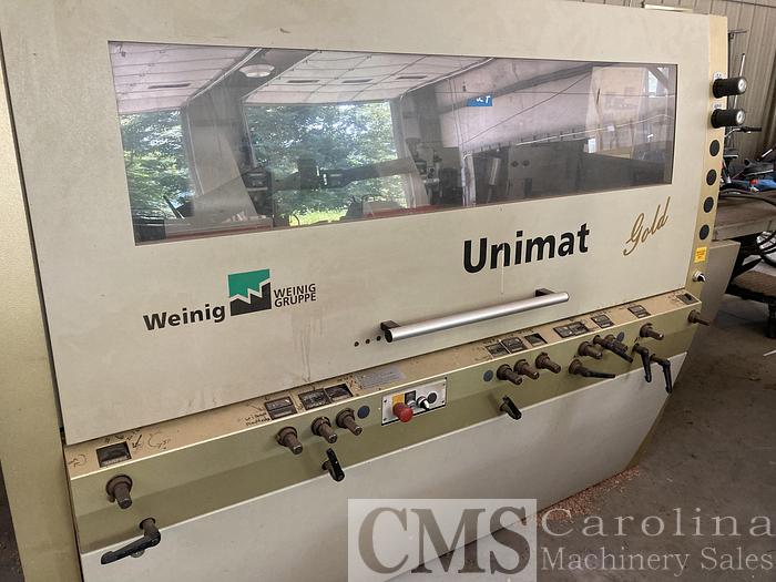 Used 2002 Weinig Unimat Gold Moulder