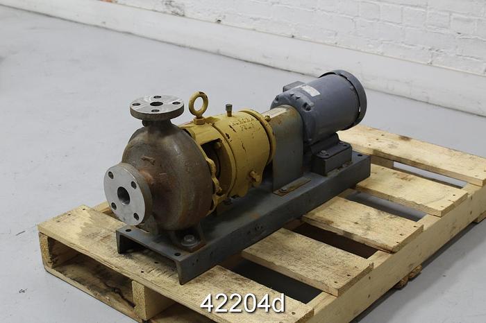 Used Aurora 351-28 1x1.5x6 Pump, Stainless Steel Casing #42204