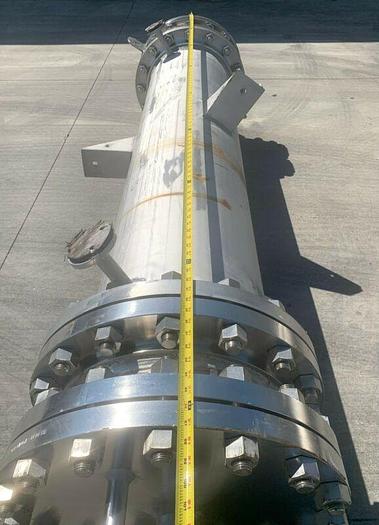 Used Turner Industries Group Stainless Steel Column