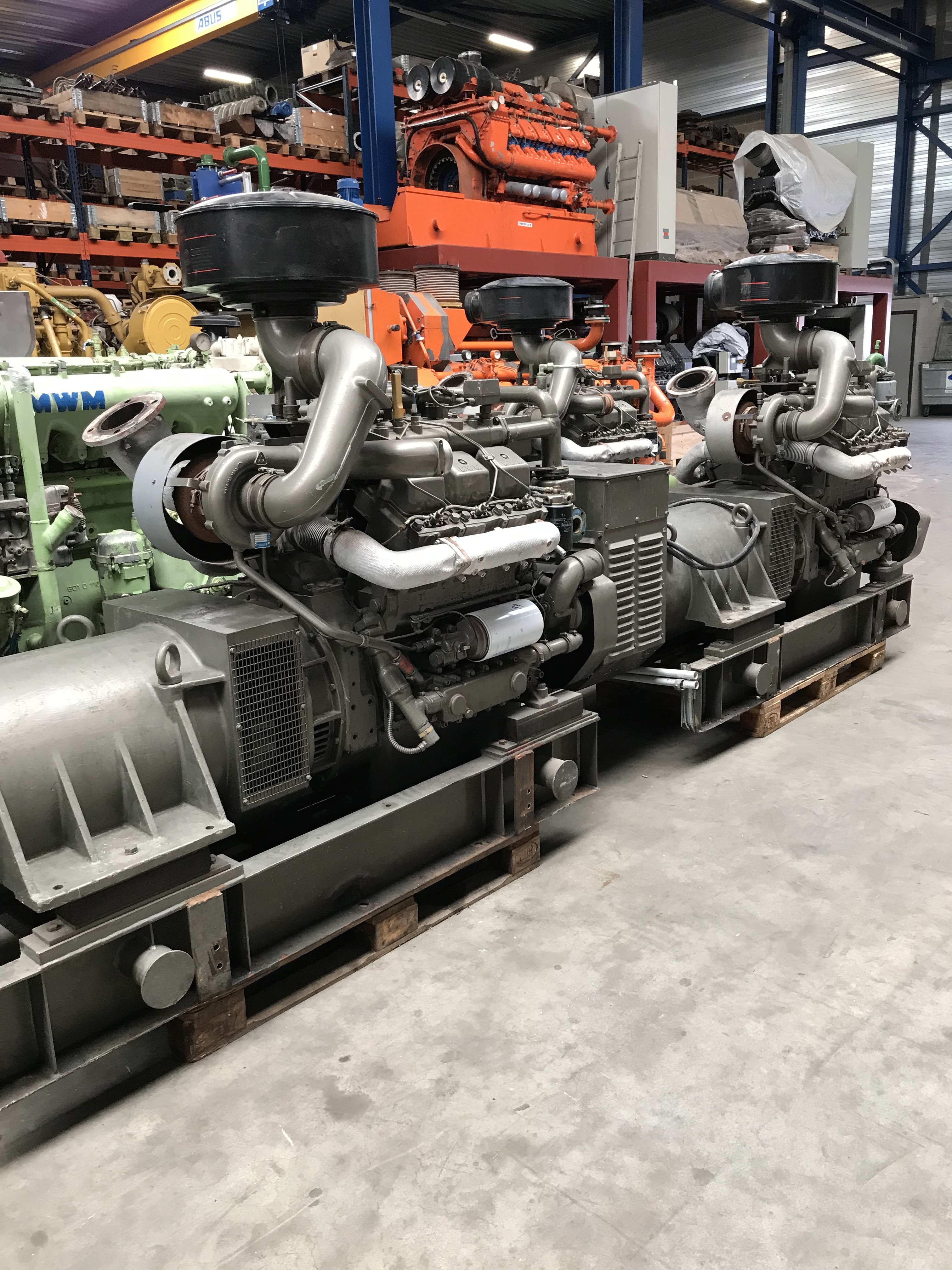 Used 1988 MWM TBD 234-V6 / A.VAN KAICK GEN.SET 250 KVA