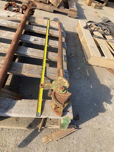 Used J H Williams Vulcan Superior 44" Chain Pipe Wrench