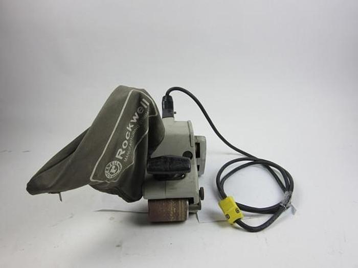 Used ROCKWELL DUSTLESS BELT SANDER