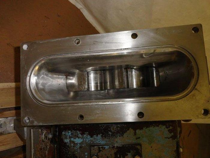 Used Waukesha/Cherry Burrell Positive Displacement Pump, Size 324, 6" in and out