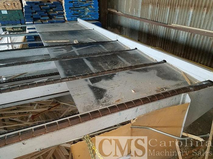 Used Custom Built Green Chain Lumber Deck