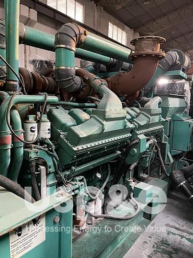 Used 2 MW 2004 Used Cummins QSK60-G8 Diesel Generator
