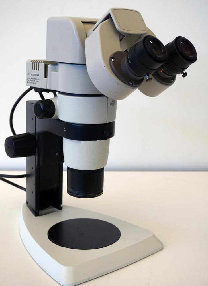 Used Nikon SMZ800 microscope with coax illumination